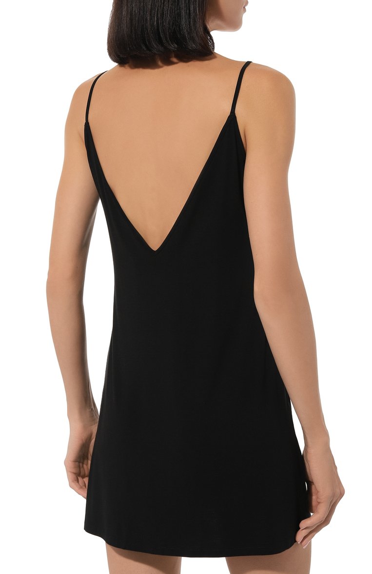 Женская сорочка AUBADE черного цвета, арт. RL40 | Фото 4 (Материал внешний: Синтетический материал; Материал сплава: Проставлено; Нос: Не проставлено)