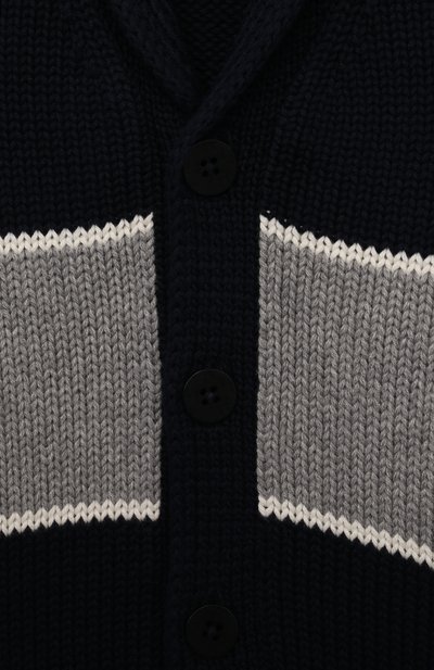 Хлопковый кардиган IL GUFO, арт. A24GF433EM109/2A-4A, фото 3