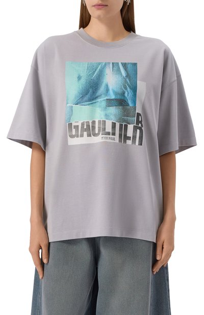 Хлопковая футболка JEAN PAUL GAULTIER, арт. 25/03-W-T0293/J001, фото 3