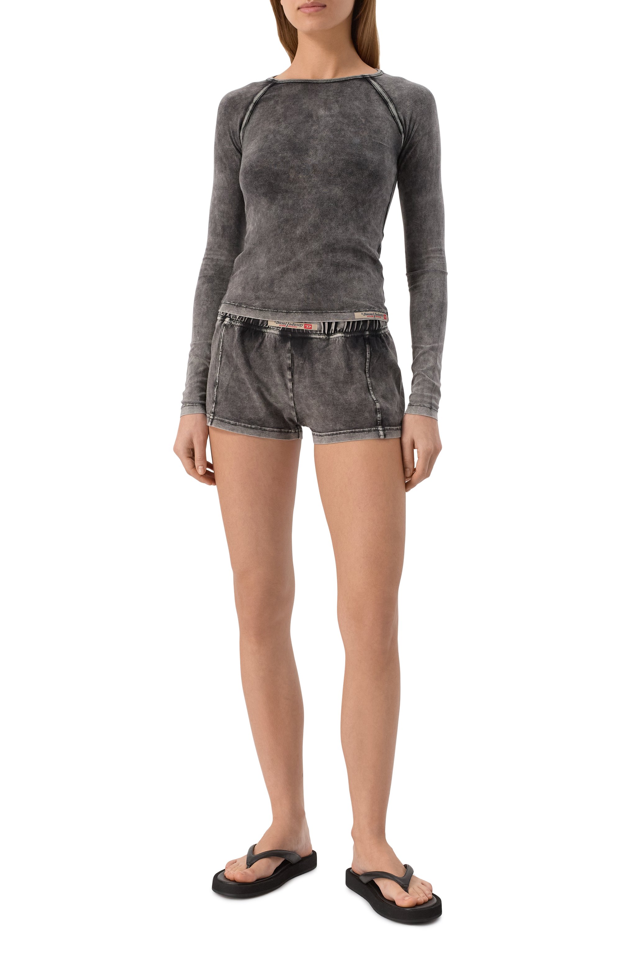 Хлопковые шорты DIESEL, арт. A17819/0SHAN, фото 2