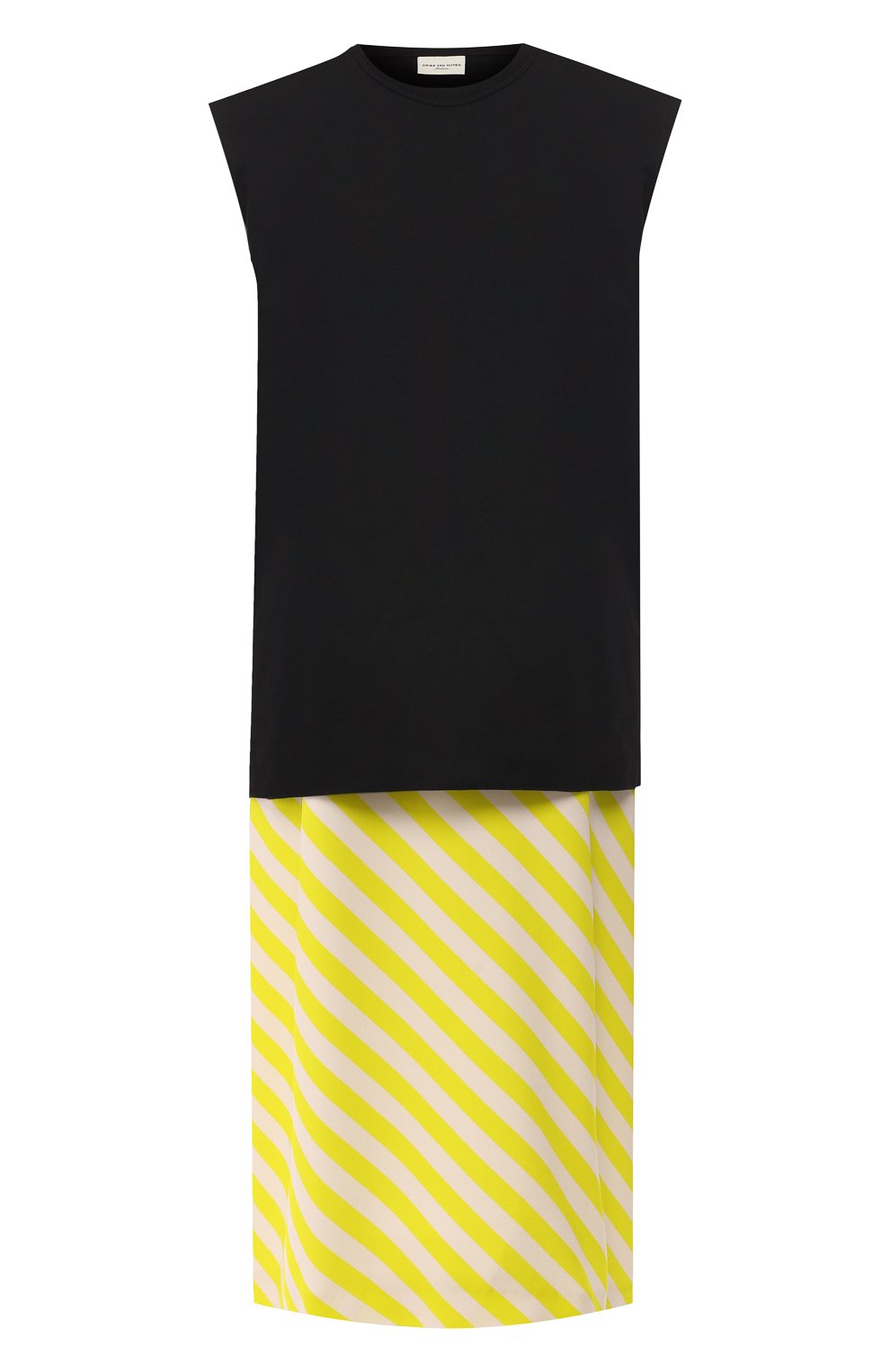 Платье из вискозы DRIES VAN NOTEN разноцветного цвета по цене 96550 руб., арт. 191-31066-7097, фото 1 Платье из вискозы DRIES VAN NOTEN, арт. 191-31066-7097, фото 1