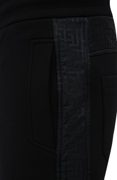 Хлопковые джоггеры BALMAIN, арт. WH10B065/271J, фото 5