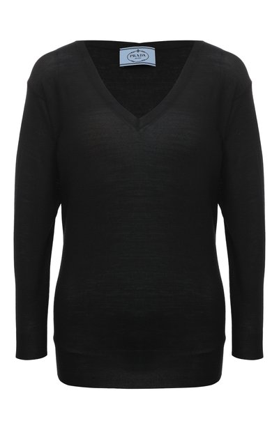 Женский шерстяной пуловер PRADA, арт. P24Q77-J2N-F0002-142
