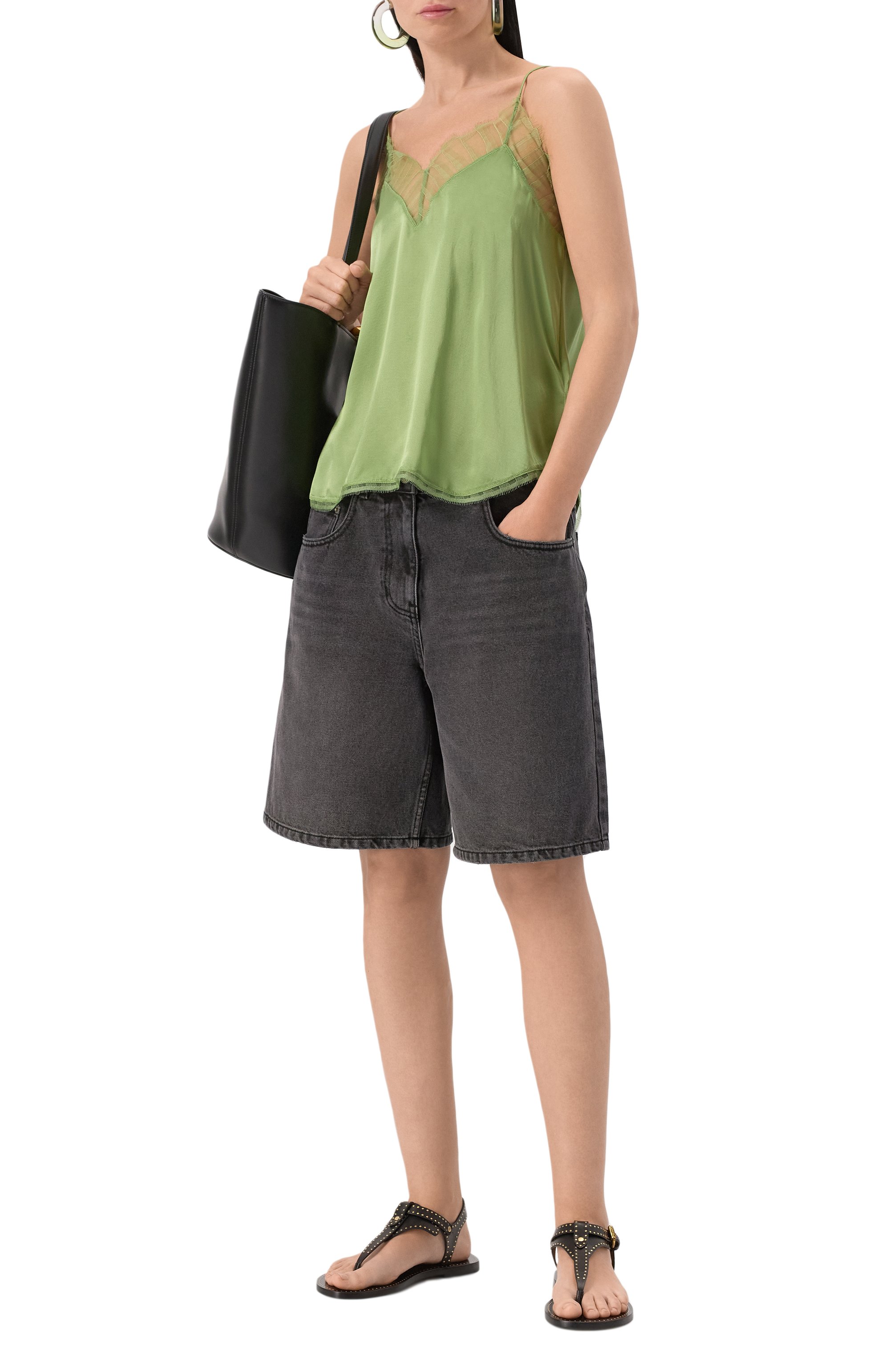 Атласный топ IRO, арт. WM16BERWYN, фото 2