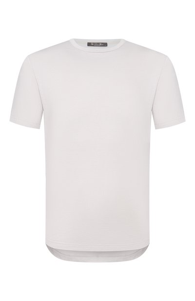 Мужская футболка из шелка и хлопка LORO PIANA, арт. FAF6128