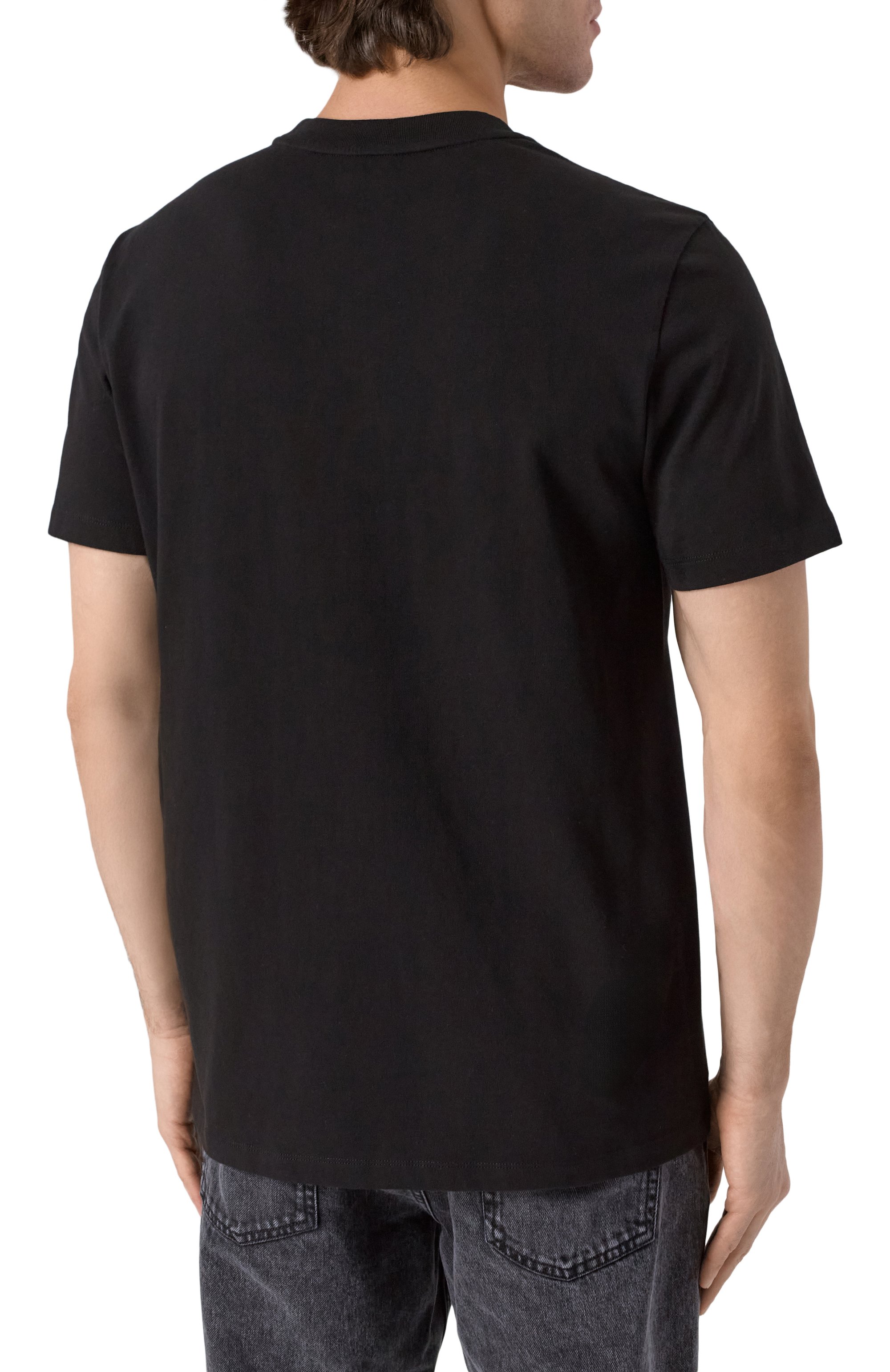 Хлопковая футболка MONCLER, арт. 8C00004/8390T/999, фото 4