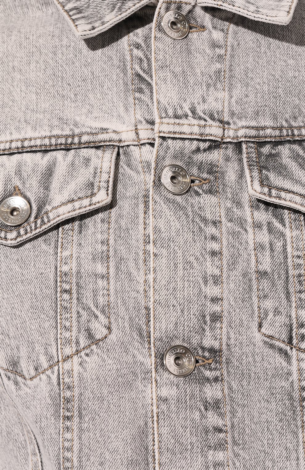 Джинсовая куртка BRUNELLO CUCINELLI, арт. MA0956870, фото 5