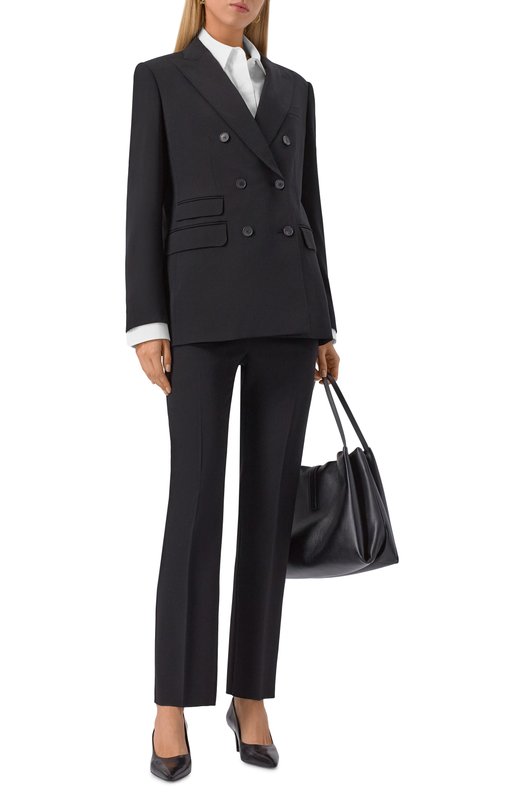 Шерстяной жакет Max Mara TAUR0 Чёрный  TAUR0 Фото 2