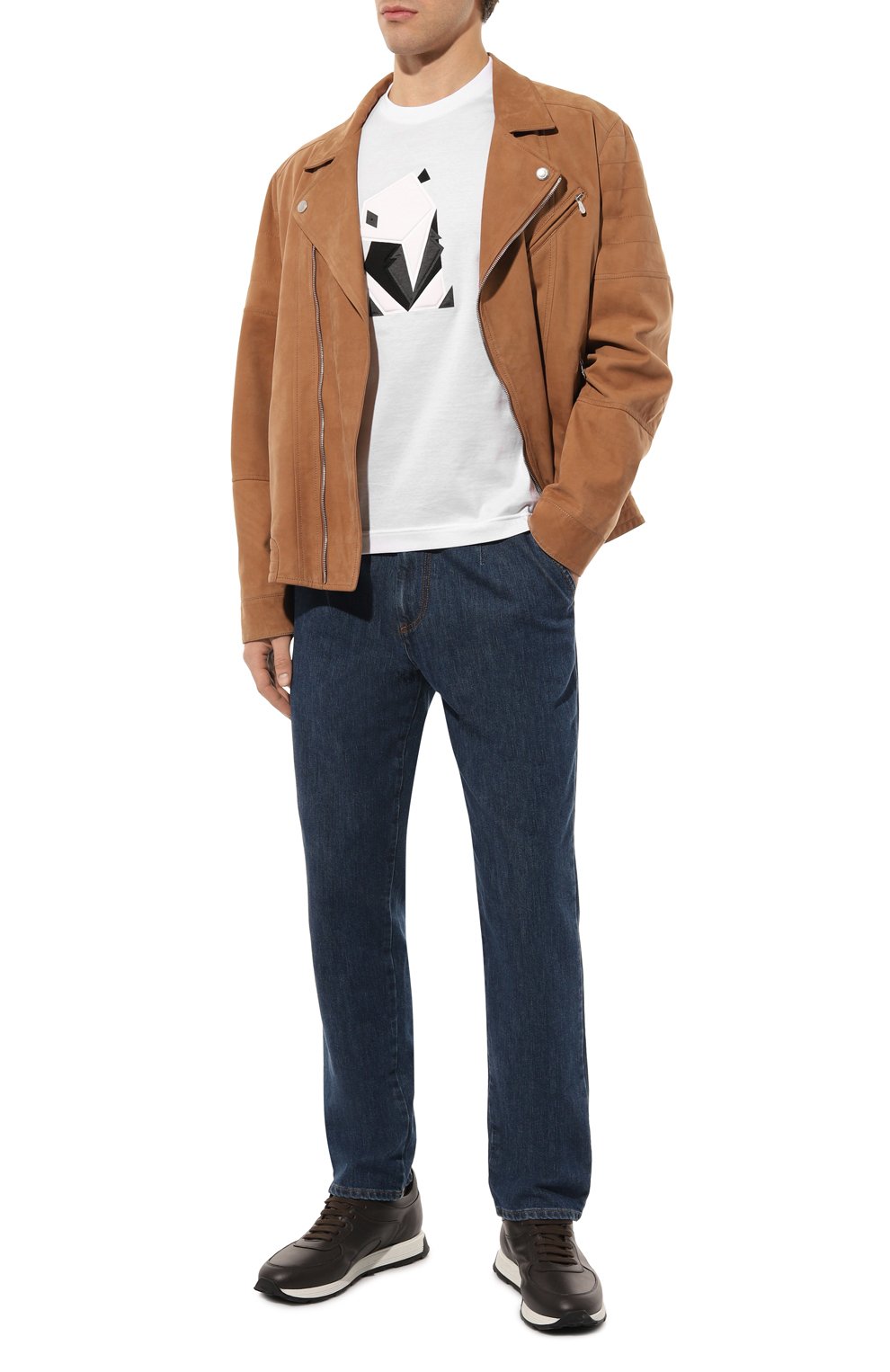 Хлопковая футболка KITON, арт. UMM0404, фото 2