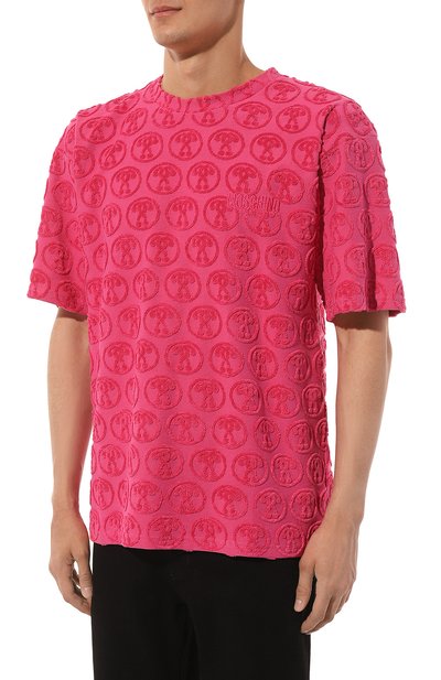 Хлопковая футболка MOSCHINO, арт. A0705/9406, фото 3