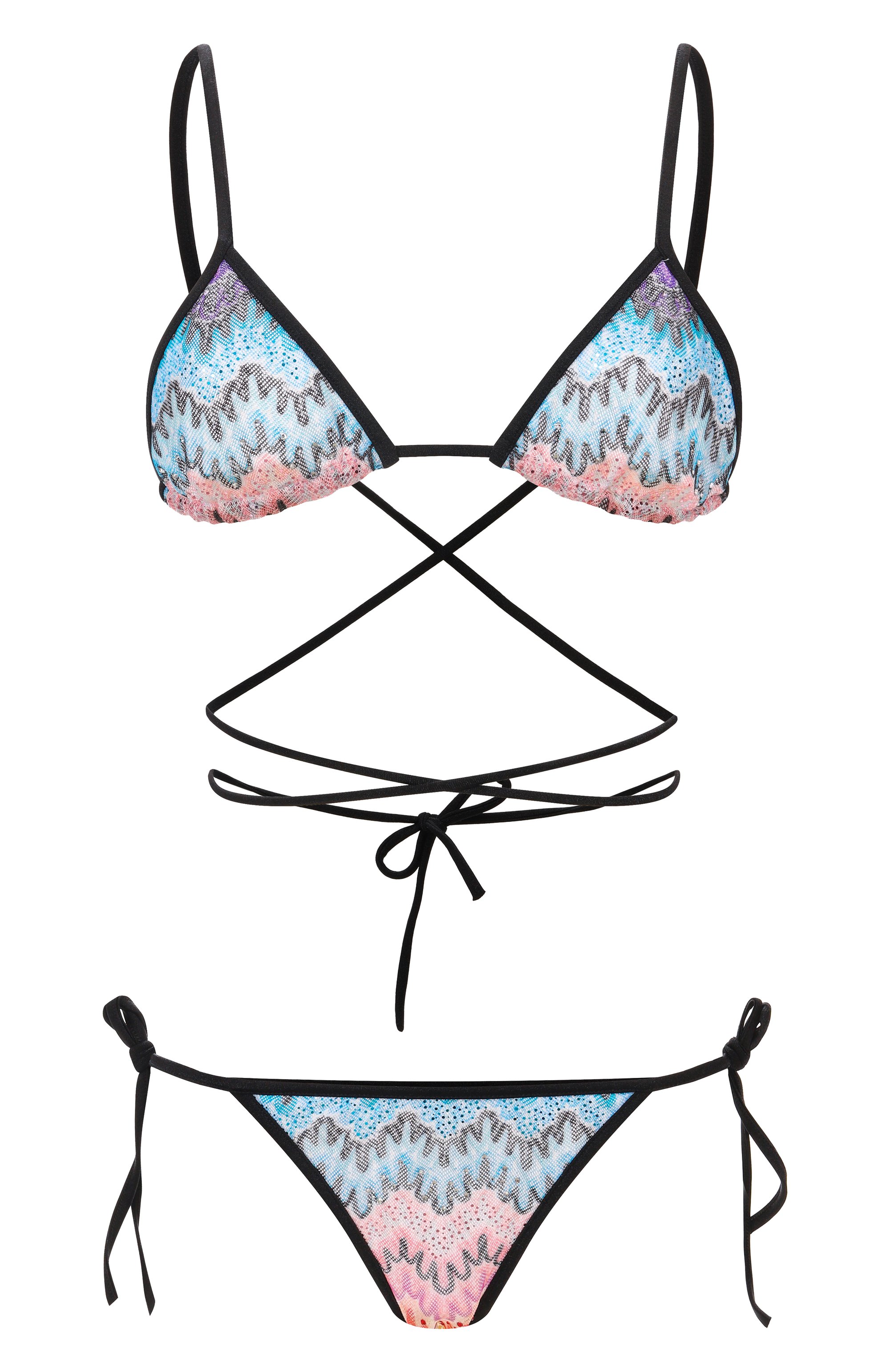 Раздельный купальник MISSONI разноцветного цвета по цене 78750 руб., арт. MS25SP0H/BR012W, фото 1 Раздельный купальник MISSONI, арт. MS25SP0H/BR012W, фото 1