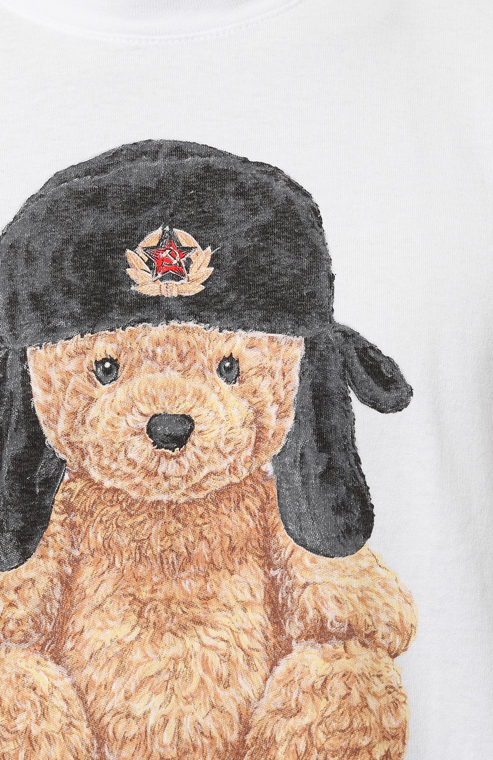 Хлопковая футболка DOMREBEL, арт. RUSSIA HAT/T-SHIRT, фото 5