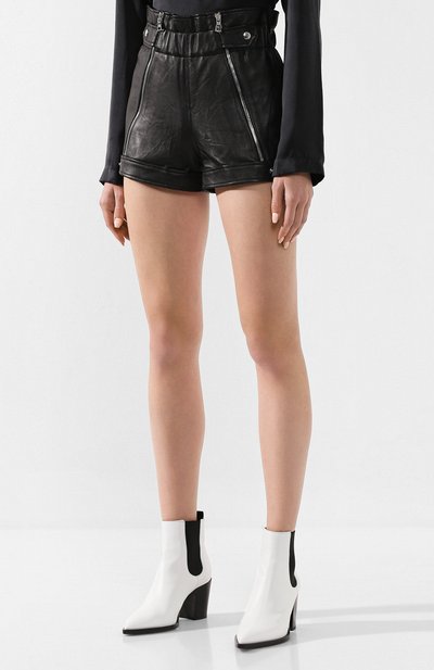 Кожаные шорты RTA, арт. WF9LE-3019BLK, фото 3