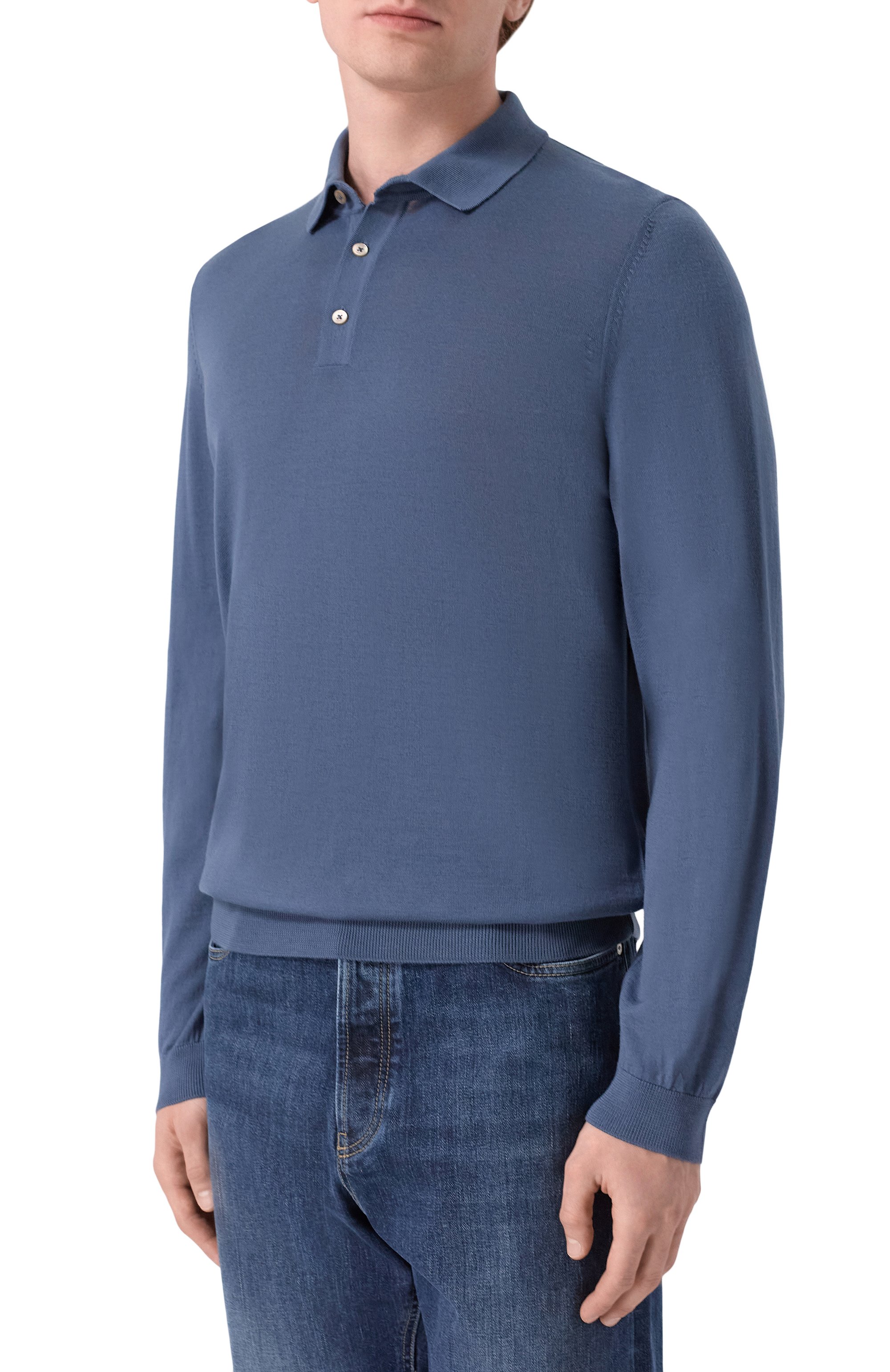 Шерстяное поло BOSS, арт. 50476355, фото 3