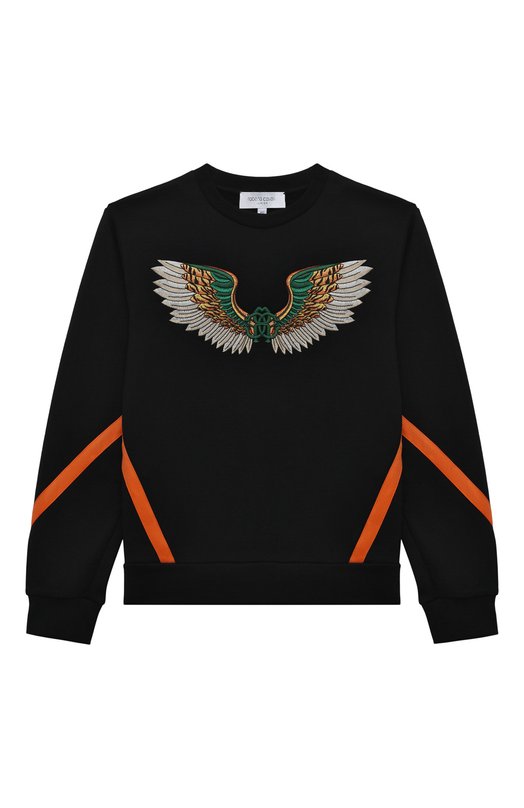 

Хлопковый свитшот Roberto Cavalli, Чёрный