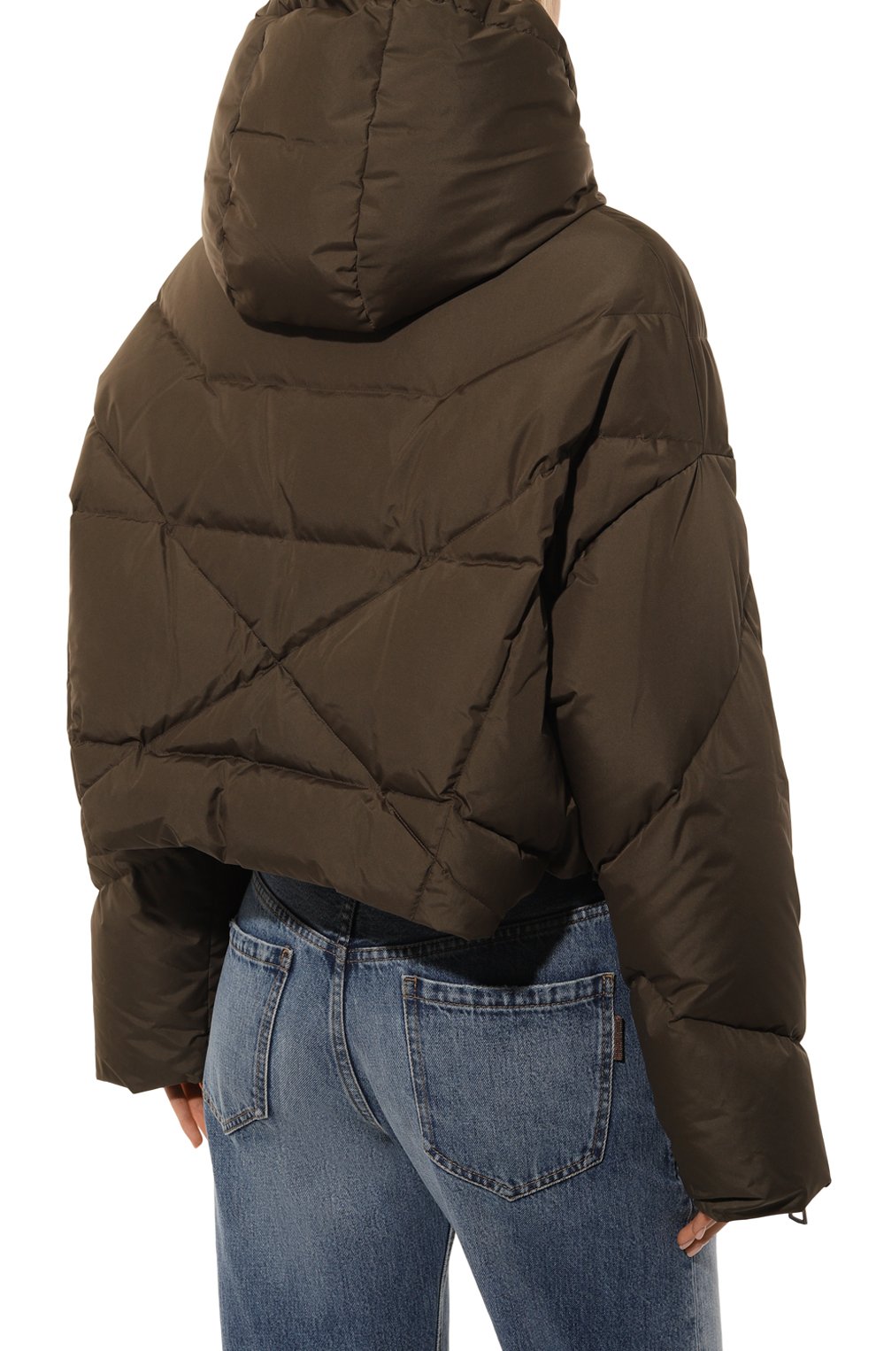 Пуховик с отделкой пайетками KHRISJOY, арт. KWF24R0604/PS0001, фото 4