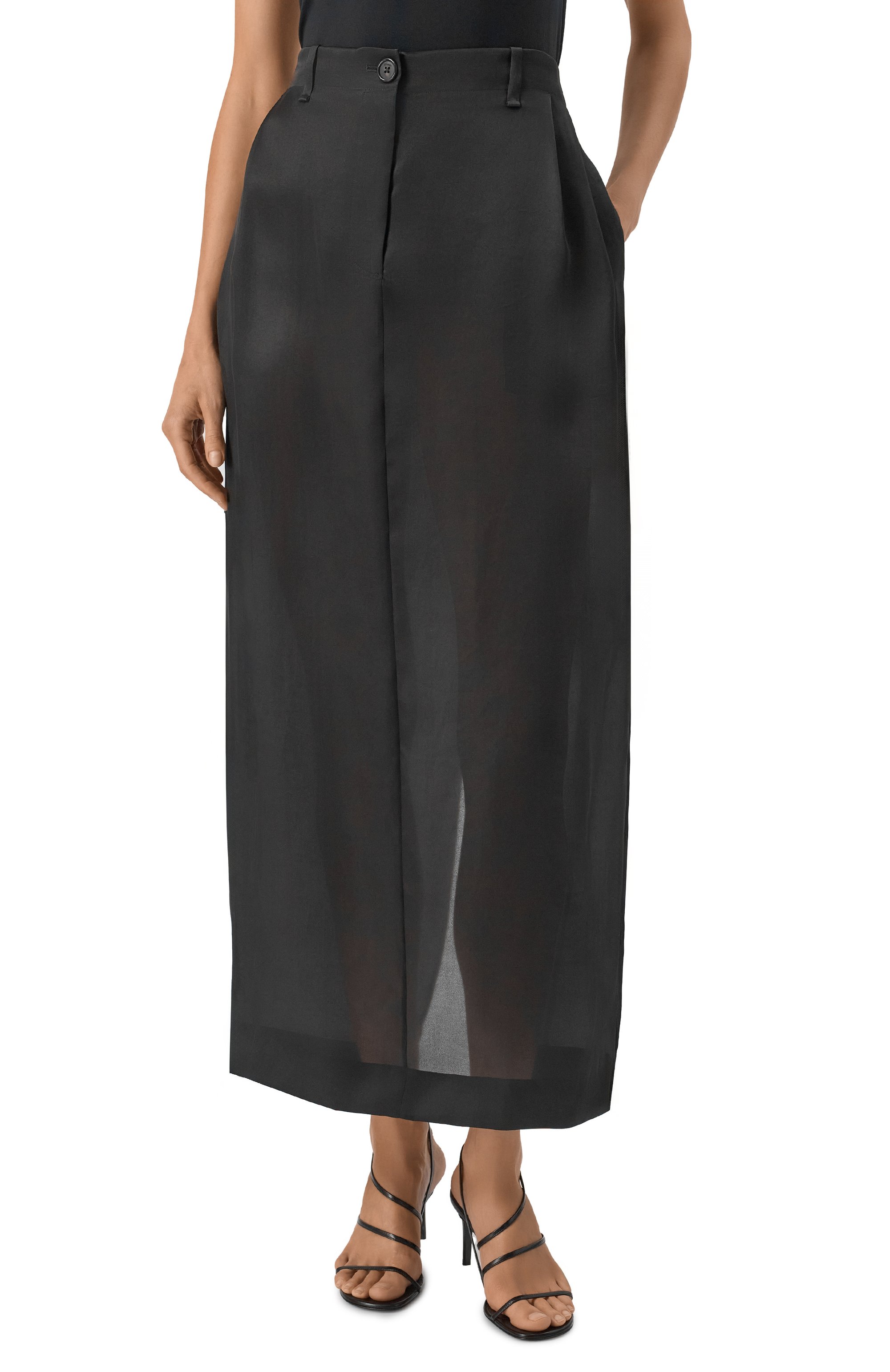 Шелковая юбка KHAITE, арт. 41493002/LUCIAN, фото 3