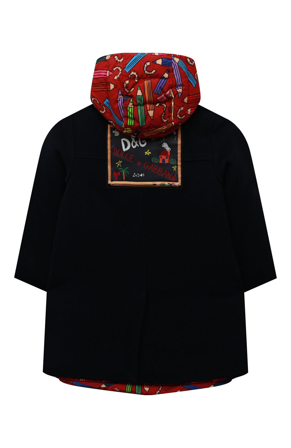 Шерстяное пальто с пуховой курткой DOLCE & GABBANA, арт. L53C45/G7TIQ/0UTLET AW22-23, фото 2