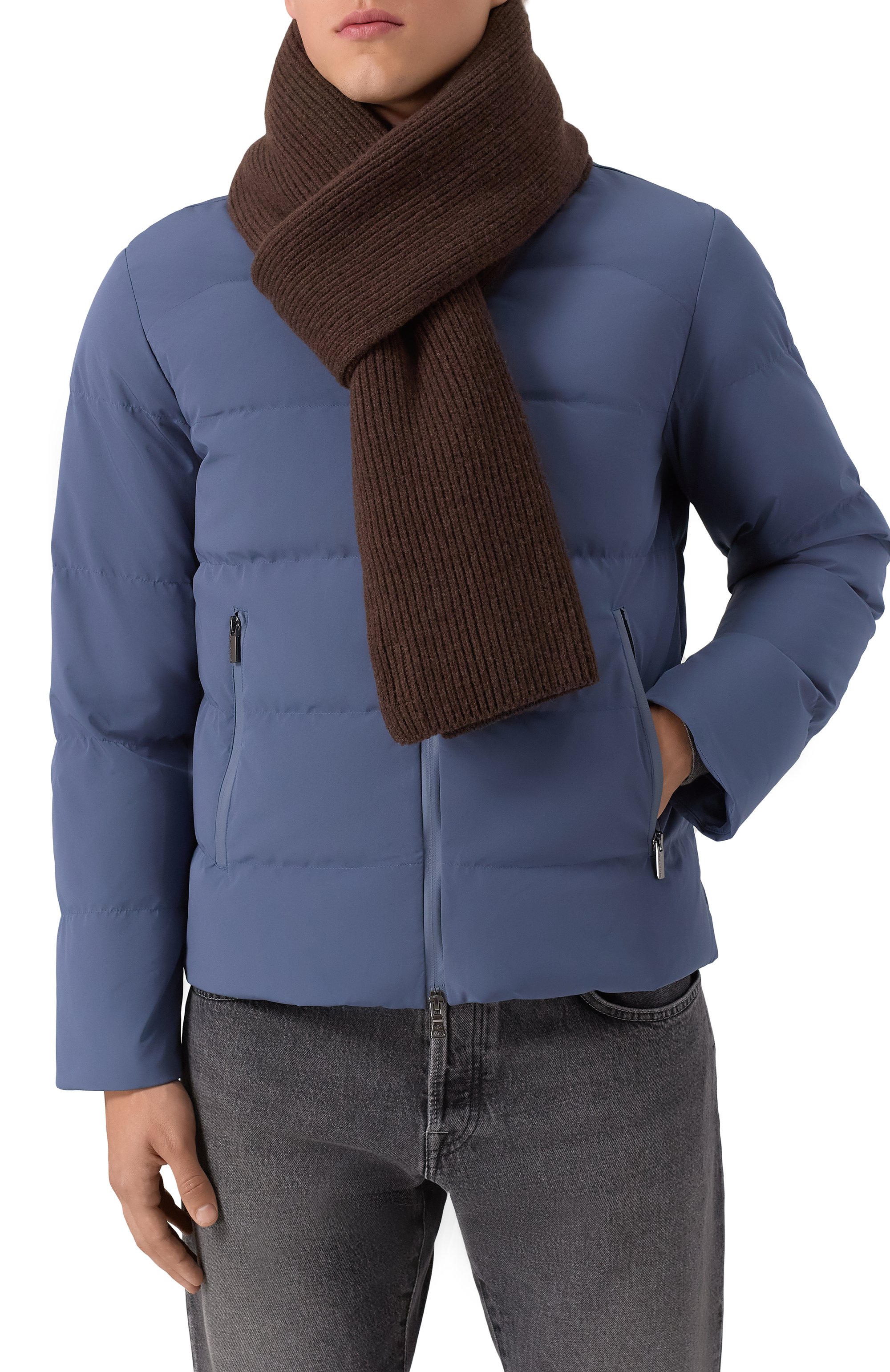 Шерстяной шарф PAUL&SHARK, арт. 15317065, фото 2