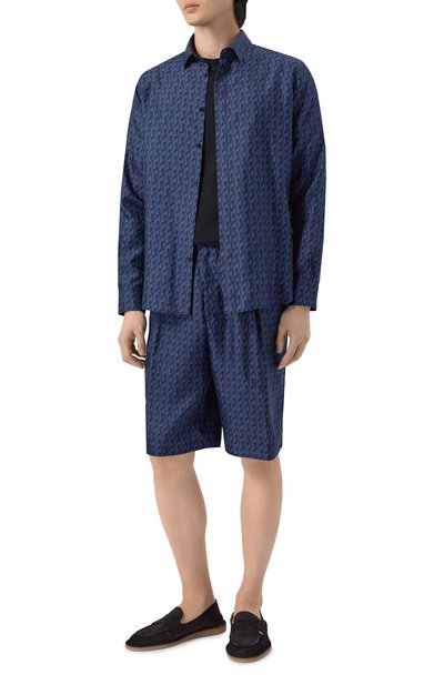 Мужская шелковая рубашка MVST, арт. M26.2PM.B019/F128