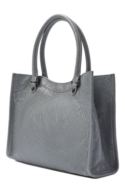 Сумка le city mini BALENCIAGA голубого цвета по цене 253000 руб., арт. 875366/2ABEK, фото 4 Сумка le city mini BALENCIAGA, арт. 875366/2ABEK, фото 4