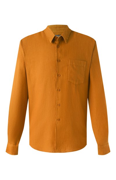 Мужская льняная рубашка VILEBREQUIN, арт. CAR0UBIS/H9U10