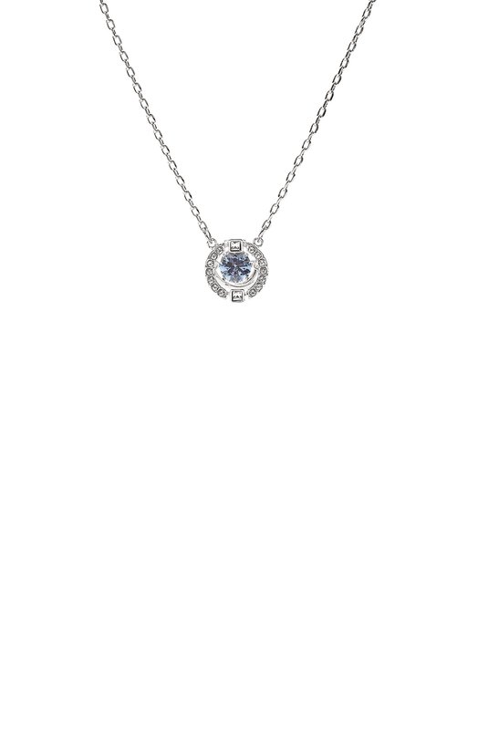 Кулон на цепочке Sparkling Dance Swarovski 5279425 Голубой  5279425 Фото 3