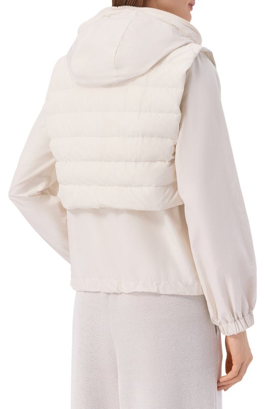 Комплект из жилета и ветровки Brunello Cucinelli MH5257933 Белый  MH5257933 Фото 4