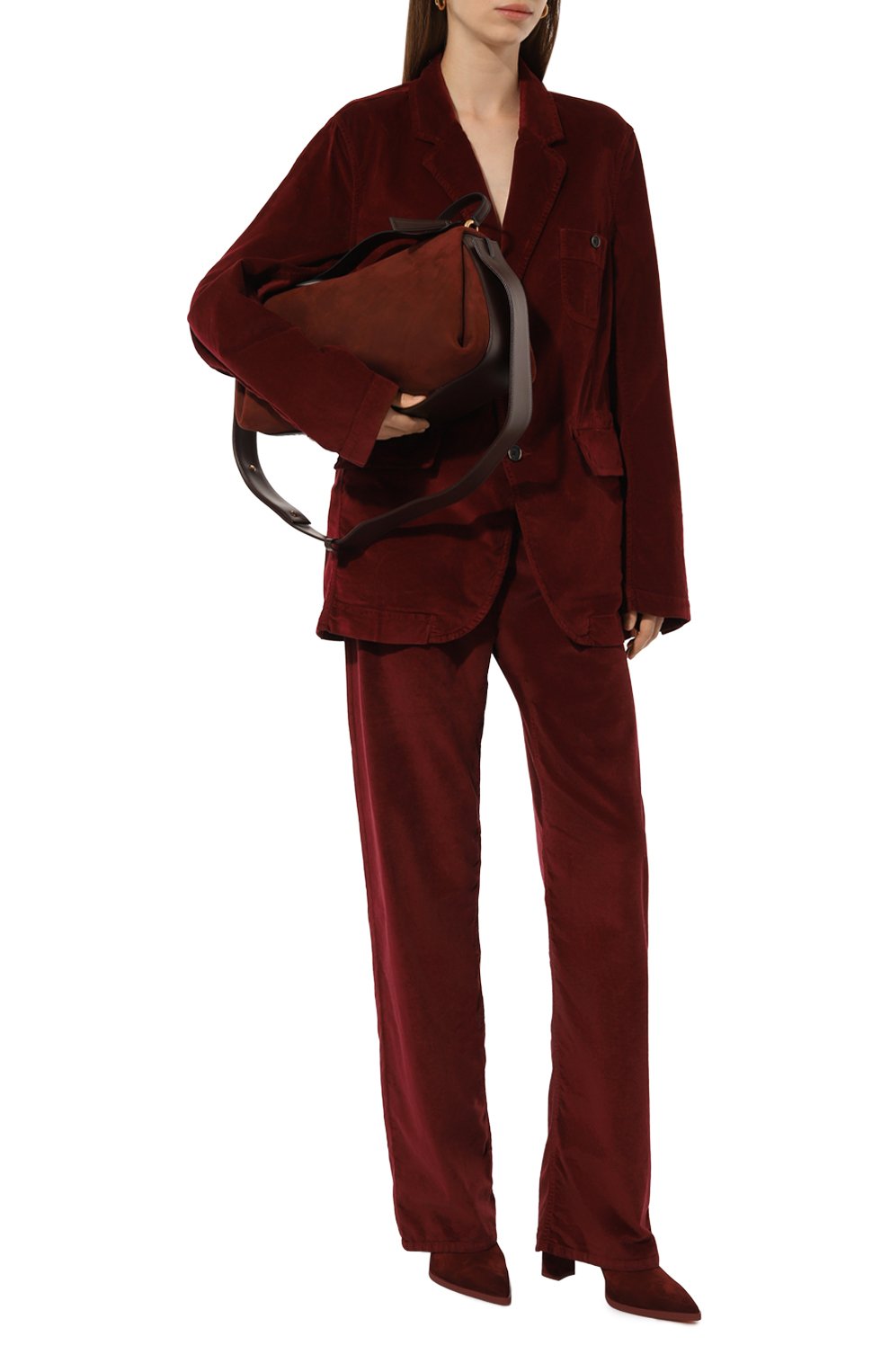 Бархатные брюки UMA WANG, арт. UP3034, фото 2