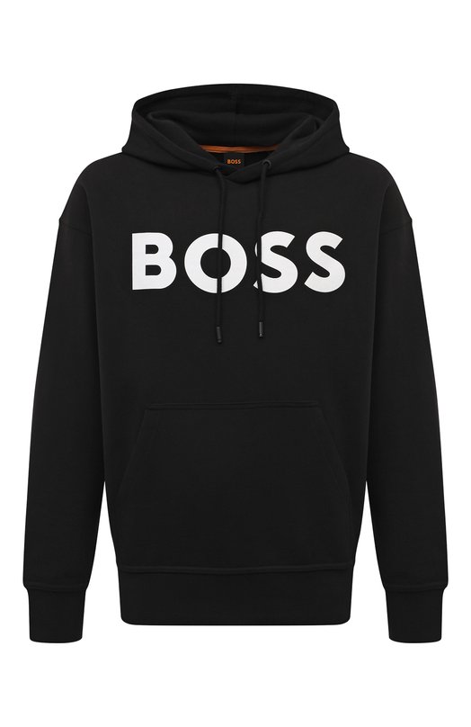 фото Хлопковое худи boss orange