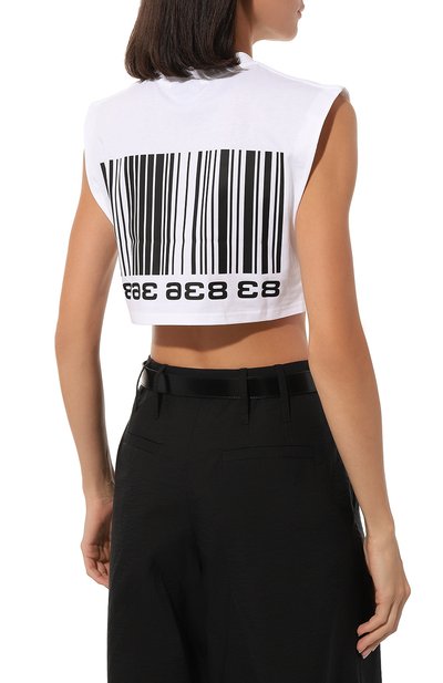 Хлопковая майка VTMNTS, арт. VL18TR300W, фото 4