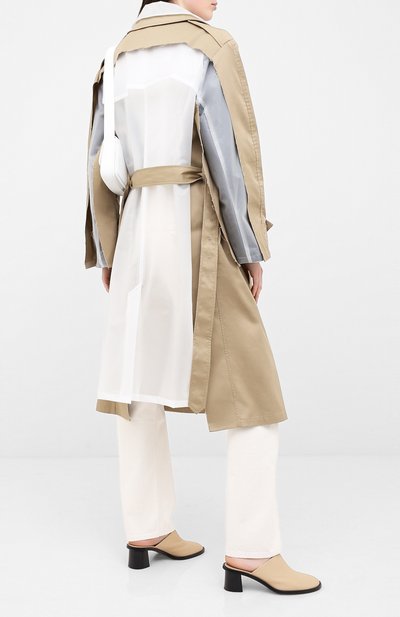 Тренч VETEMENTS, арт. WAH21JA007 1007/TRANSPARENT/BEIGE, фото 2