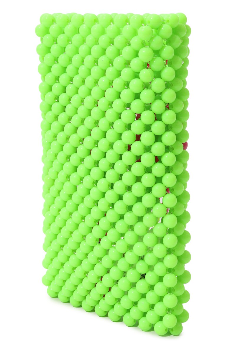 Чехол для телефона MC2 SAINT BARTH зеленого цвета, арт. STBA/BEADED PH0NE H0LDER/04635D | Фото 2 (Материал: Пластик; Региональные ограничения белый список (Axapta Mercury): Не проставлено; Нос: Не проставлено)