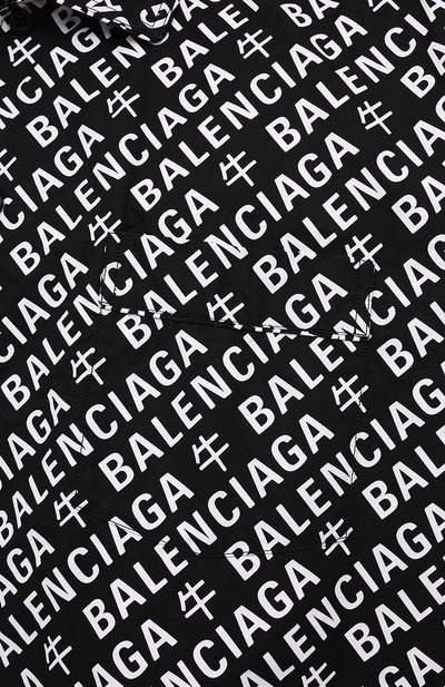 Хлопковая рубашка BALENCIAGA, арт. 647653/TJLA1, фото 5