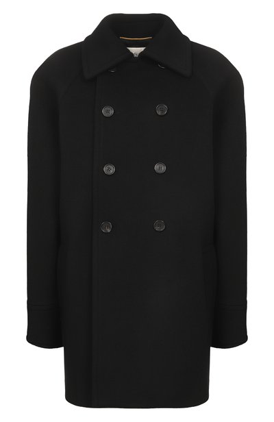 Женское шерстяное пальто SAINT LAURENT, арт. 866248/Y060R