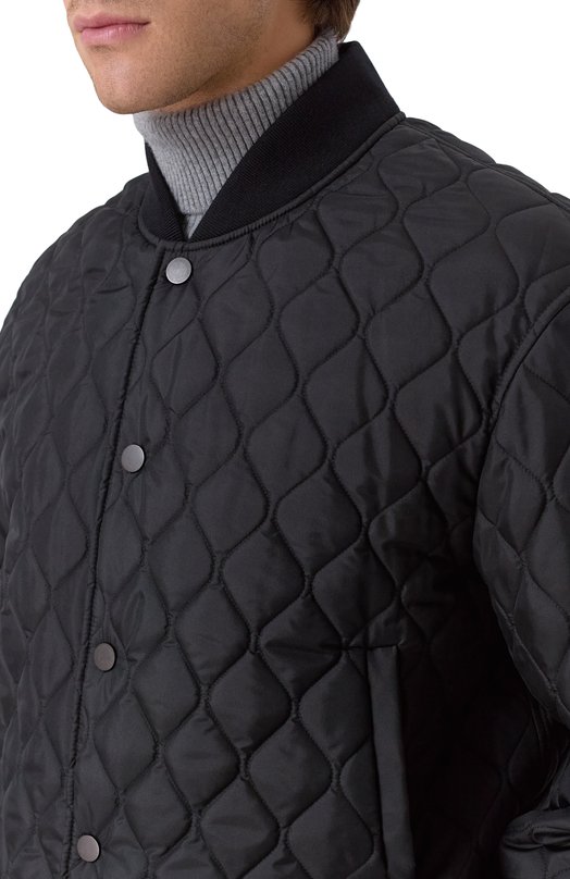 Шелковый бомбер MVST M25.1PM.0005/ZEGNA SILK Чёрный  M25.1PM.0005/ZEGNA SILK Фото 5