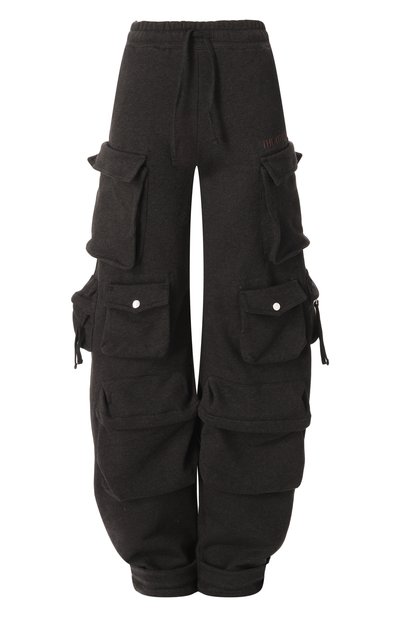 Хлопковые брюки-карго THE ATTICO, арт. 250WCP00260/JJF007AA, фото 1