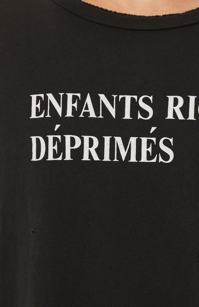 Хлопковая футболка ENFANTS RICHES DEPRIMES, арт. 010-739, фото 5