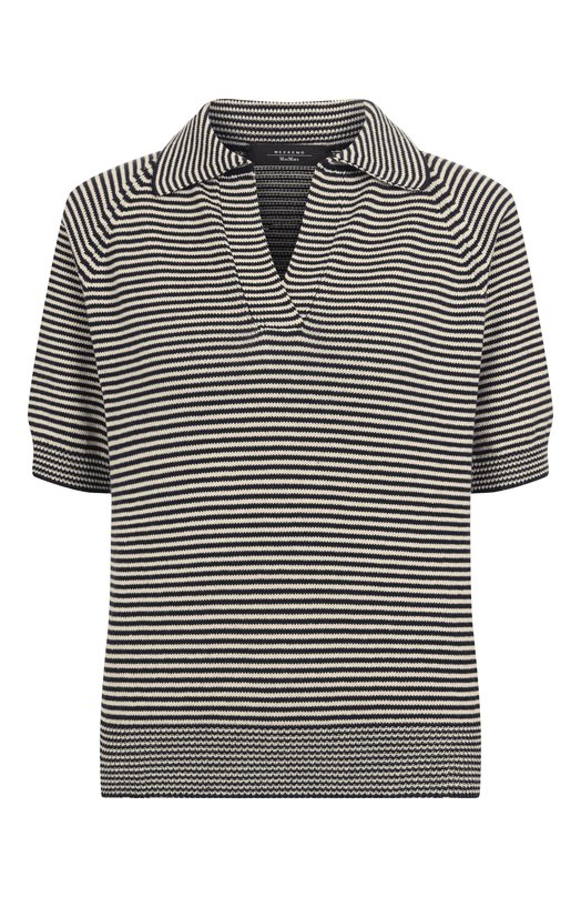 Хлопковое поло Weekend Max Mara JUNI0R Разноцветный JUNI0R