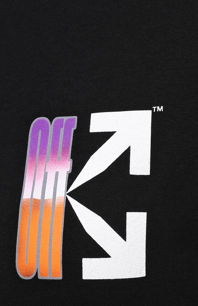 Хлопковая футболка OFF-WHITE,  арт. 0WAA040R21JER001, фото 5