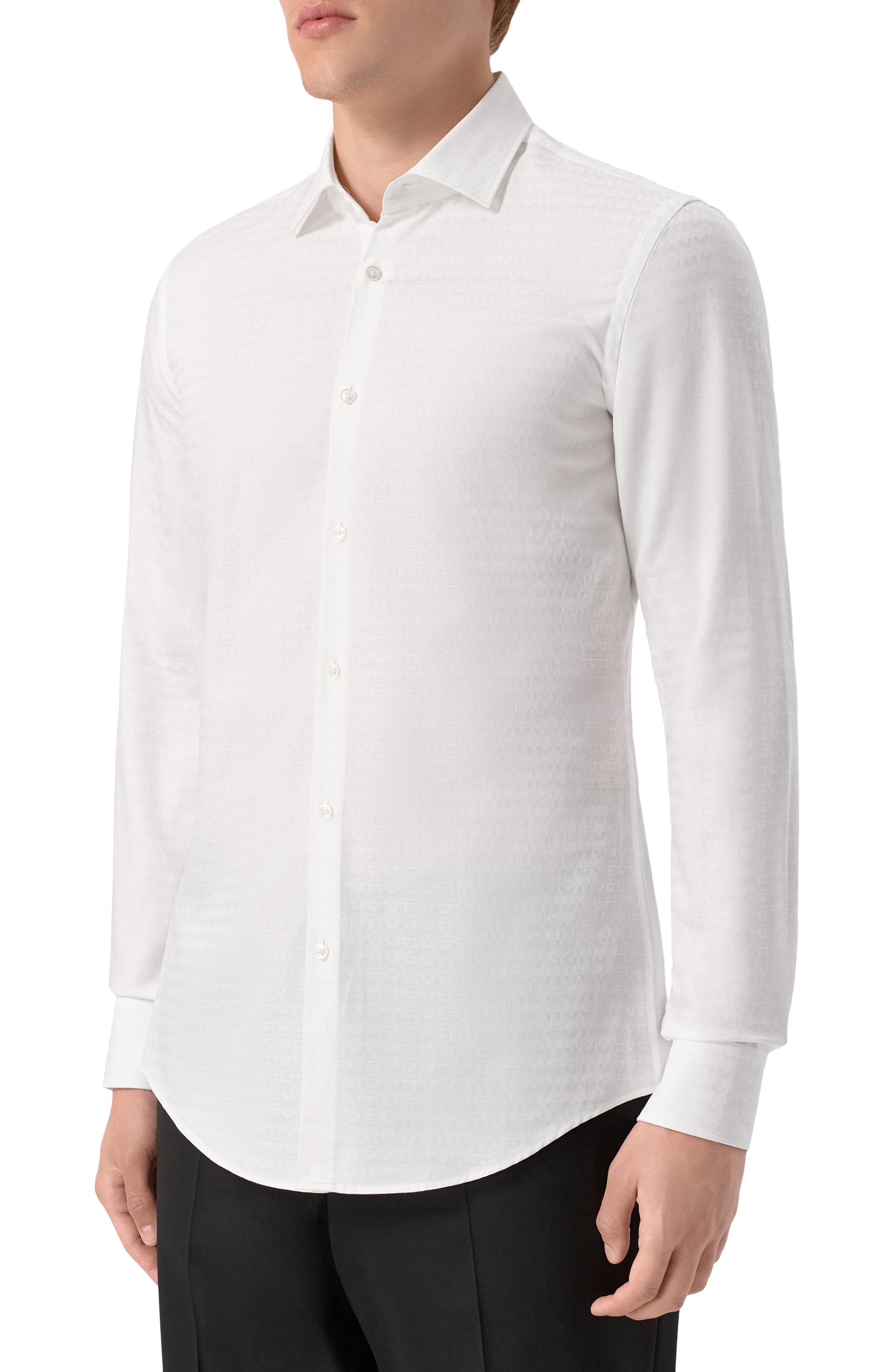 Хлопковая сорочка HUGO, арт. 50544934, фото 3