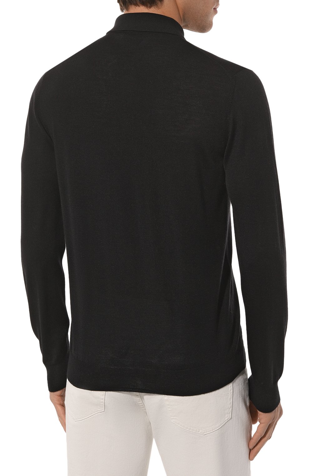 Поло из шерсти и шелка GRAN SASSO, арт. 57132/13190, фото 4