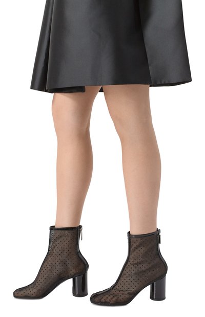 Текстильные ботильоны taryn MATTIA CAPEZZANI, арт. W380/RETE+VERNICE_STRASS, фото 3