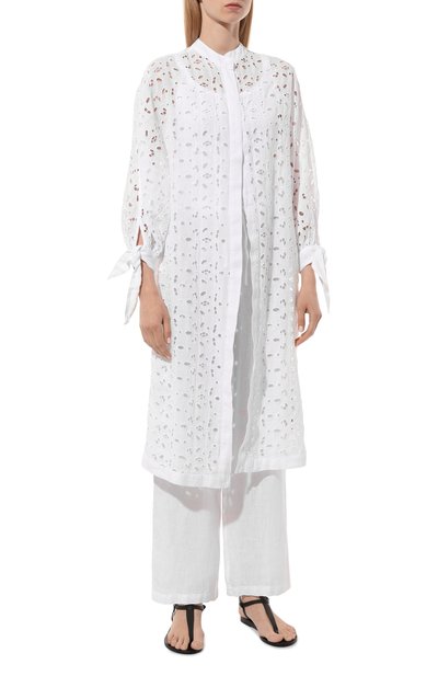 Льняная туника 120% LINO, арт. 32ALIW4PIT/000G335, фото 3