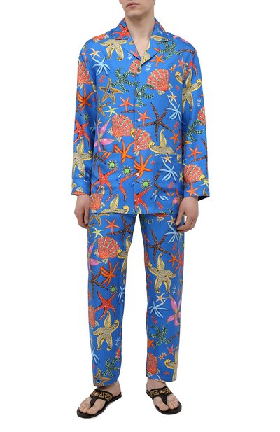 Шелковые домашние брюки VERSACE, арт. AUU05051/1F01193, фото 2