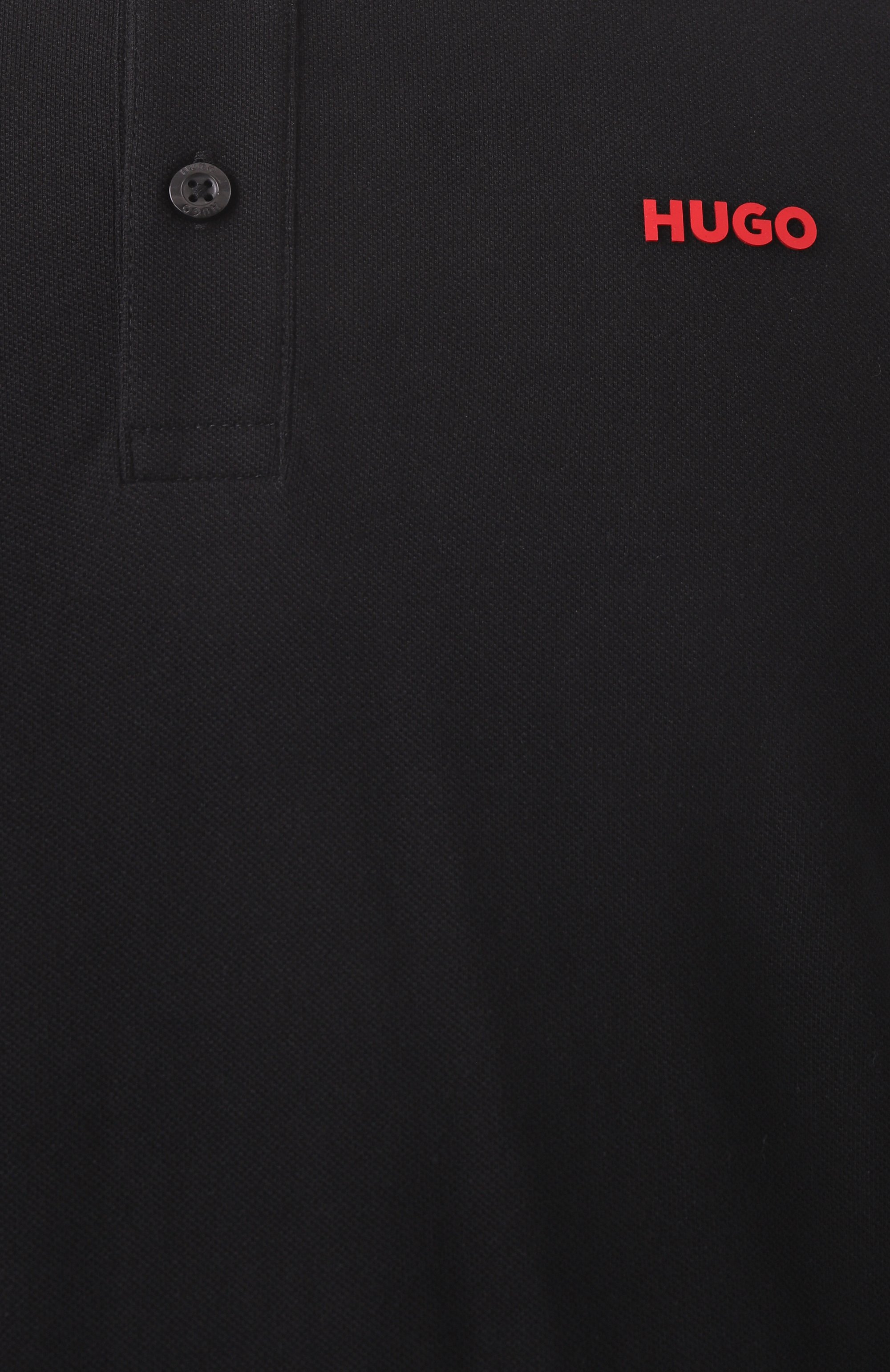 Хлопковое поло HUGO, арт. 50532067, фото 6