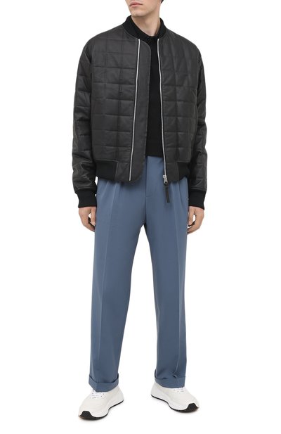 Хлопковое поло BOTTEGA VENETA черного цвета по цене 49950 руб., арт. 640405/V01G0, фото 2 Хлопковое поло BOTTEGA VENETA, арт. 640405/V01G0, фото 2