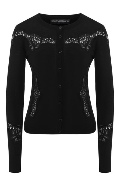 Кардиган из смеси шерсти и хлопка DOLCE & GABBANA, арт. FX373T/JAVNS, фото 1