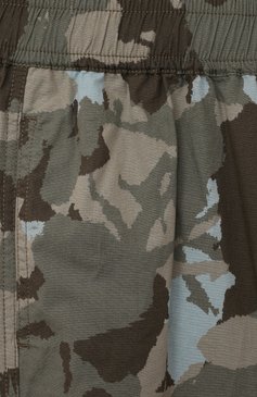 Детские хлопковые брюки ASPESI хаки цвета, арт. S23026PLC4100/10A-12A | Фото 3 (Случай: Повседневный; Материал сплава: Проставлено; Нос: Не проставлено; Материал внешний: Хлопок)