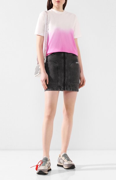 Джинсовая юбка OFF-WHITE, арт. 0WYF004R20E980687500, фото 2